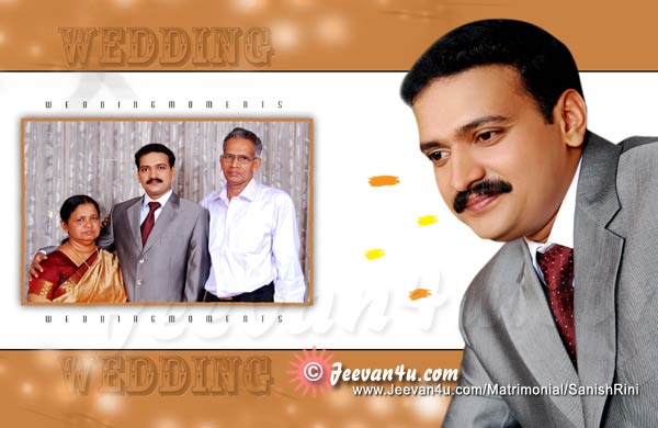 Sanish Rini Marriage Photos Kerala 